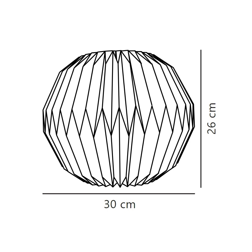 Nordlux - Абажур за полилей BELLOY E27 Ø 30 cm