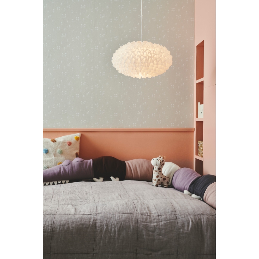 Nordlux - Абажур за полилей VILLO E27 Ø 30 cm бял