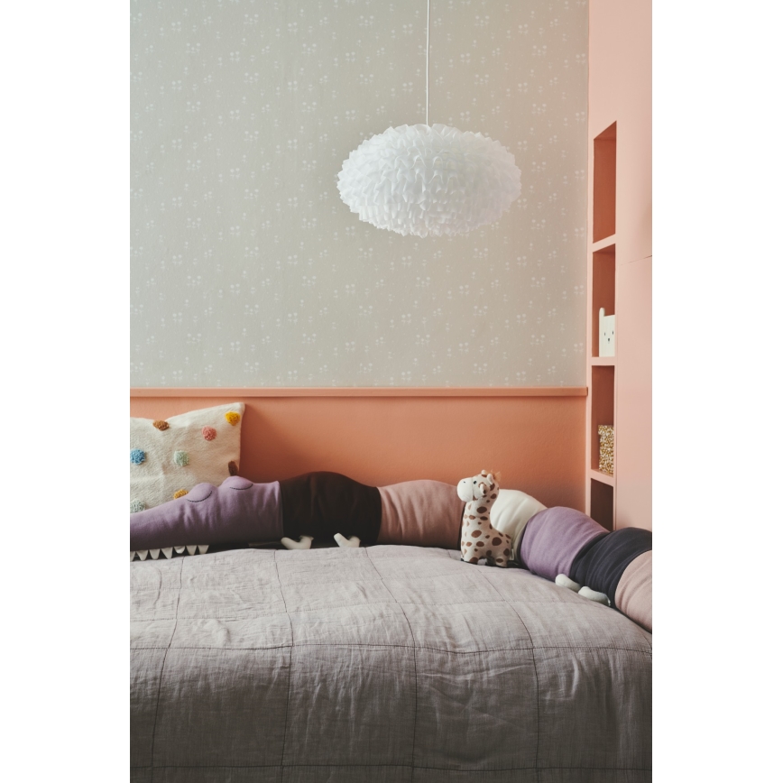 Nordlux - Абажур за полилей VILLO E27 Ø 30 cm бял