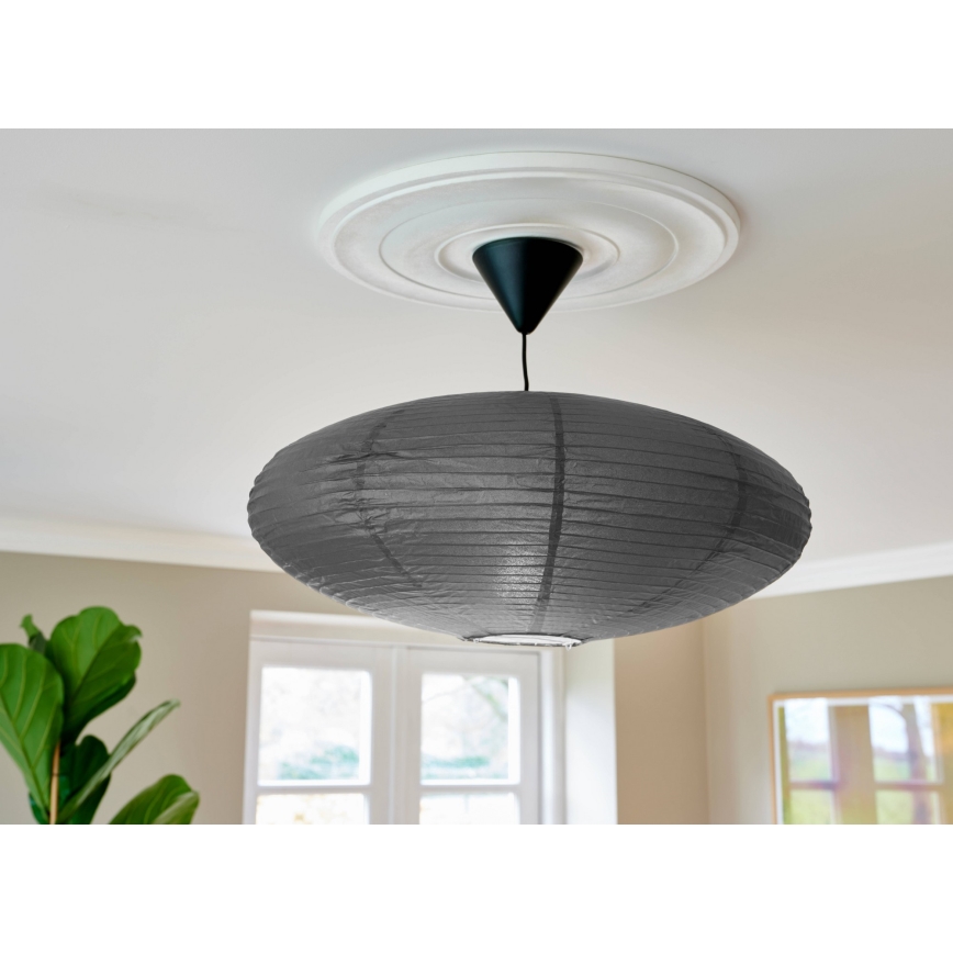 Nordlux - Абажур за полилей VILLO E27 Ø 60 cm сив