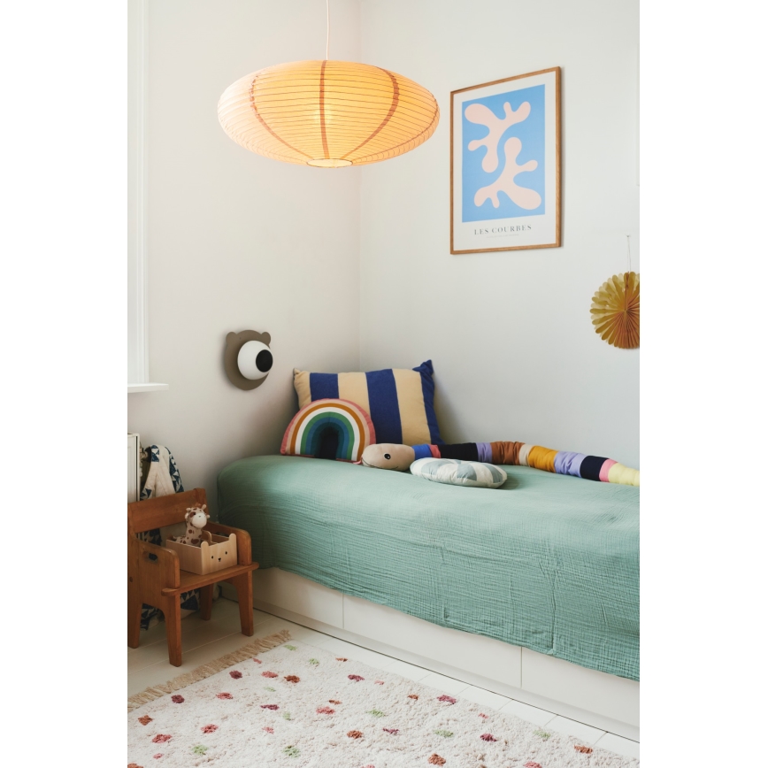 Nordlux - Абажур за полилей VILLO E27 Ø 60 cm кафяв