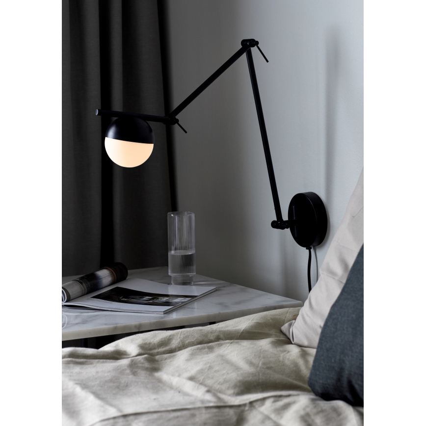 Nordlux - Аплик CONTINA 1xG9/5W/230V черен