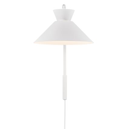 Nordlux - Аплик DIAL 1xE27/40W/230V бял