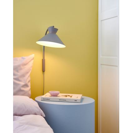Nordlux - Аплик DIAL 1xE27/40W/230V сив