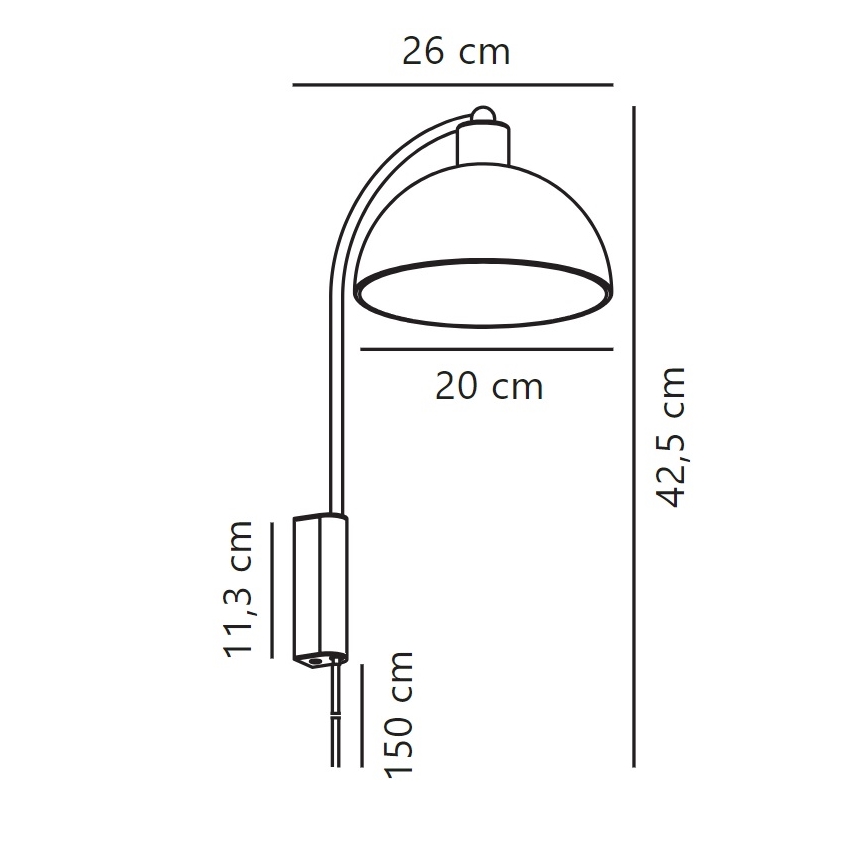 Nordlux - Аплик ELLEN 1xE14/40W/230V лъскав хром