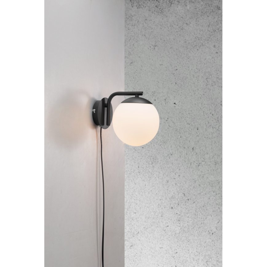 Nordlux - Аплик GRANT 1xE14/40W/230V черен