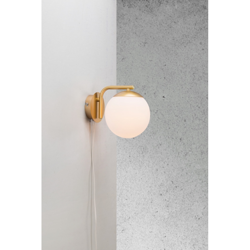 Nordlux - Аплик GRANT 1xE14/40W/230V златист