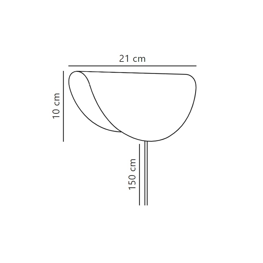 Nordlux - Аплик MODEL 1xE14/25W/230V бял