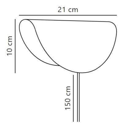 Nordlux - Аплик MODEL 1xE14/25W/230V зелен