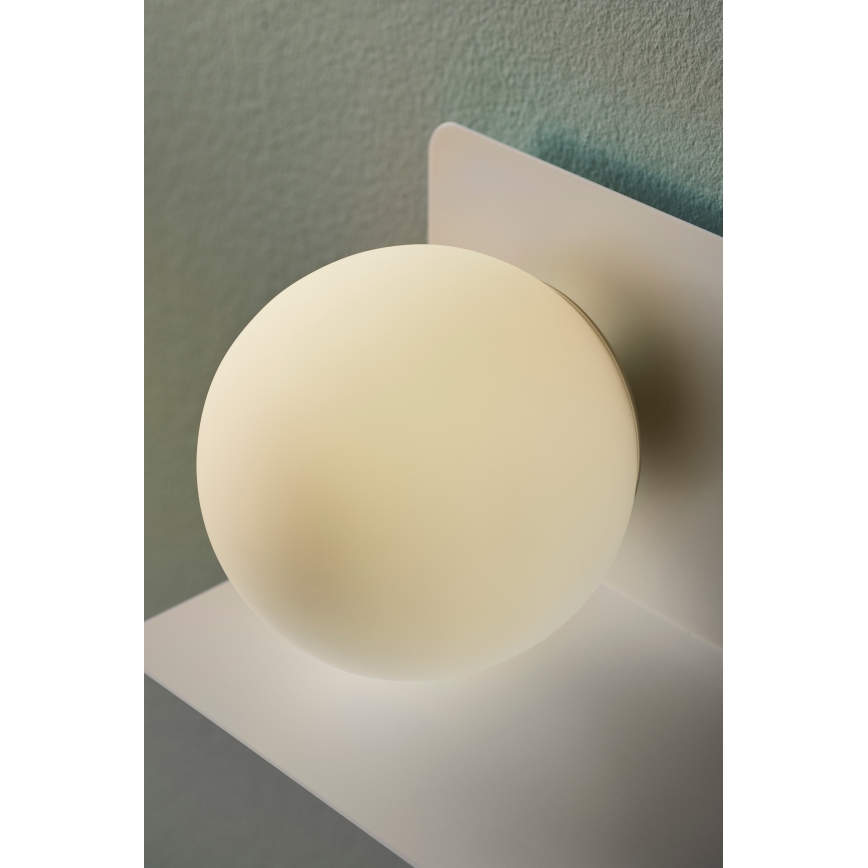 Nordlux - Аплик с рафт LILIBETH 1xE14/25W/230V бял
