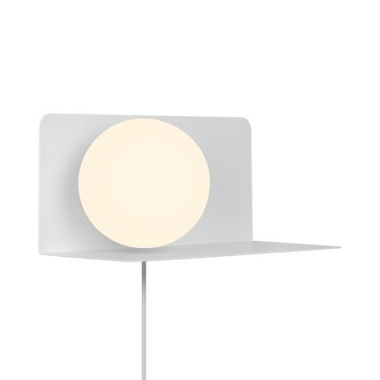 Nordlux - Аплик с рафт LILIBETH 1xE14/25W/230V бял