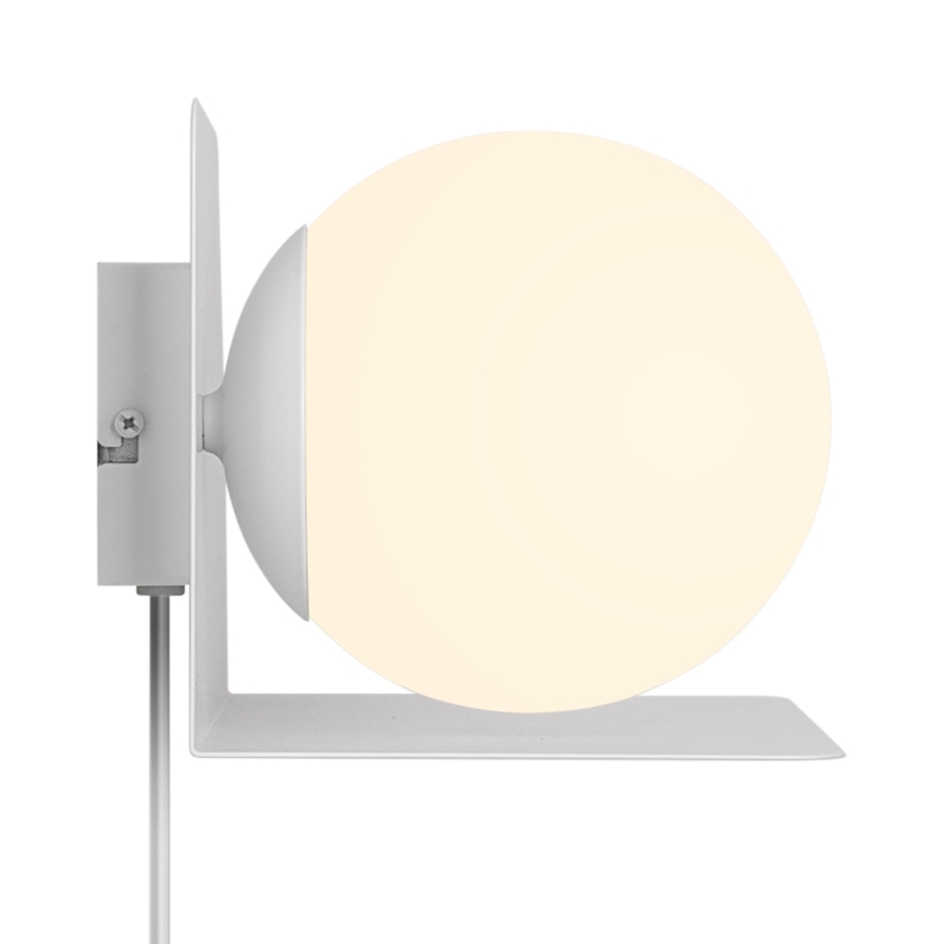 Nordlux - Аплик с рафт LILIBETH 1xE14/25W/230V бял