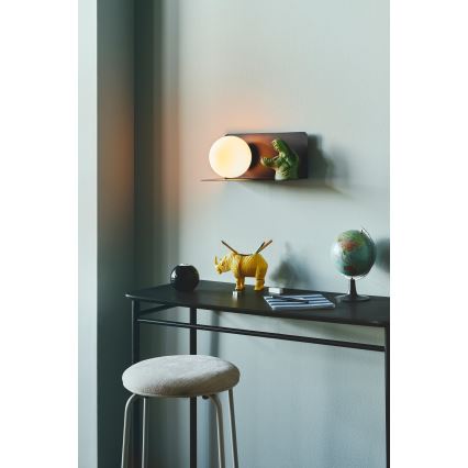 Nordlux - Аплик с рафт LILIBETH 1xE14/25W/230V черен