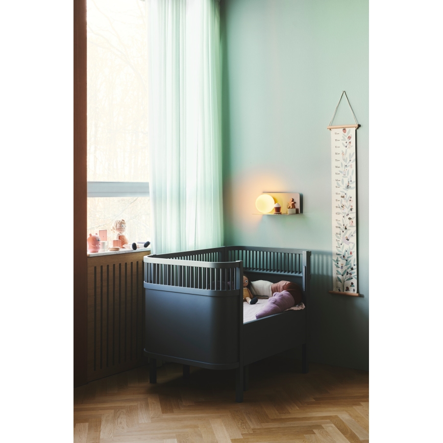 Nordlux - Аплик с рафт LILIBETH 1xE14/25W/230V кафяв