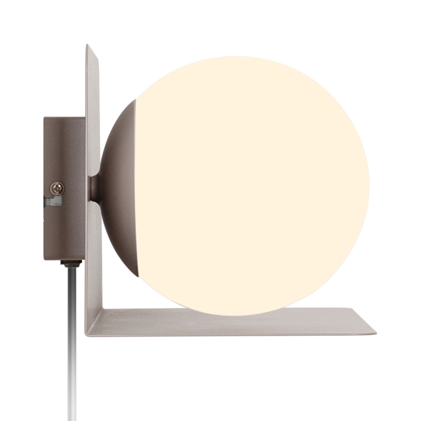 Nordlux - Аплик с рафт LILIBETH 1xE14/25W/230V кафяв