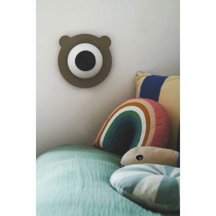 Nordlux - Детски аплик BRUNA BEAR 1xE14/25W/230V мечка