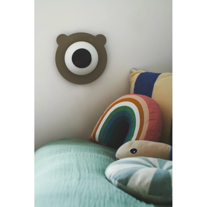 Nordlux - Детски аплик BRUNA BEAR 1xE14/25W/230V мечка
