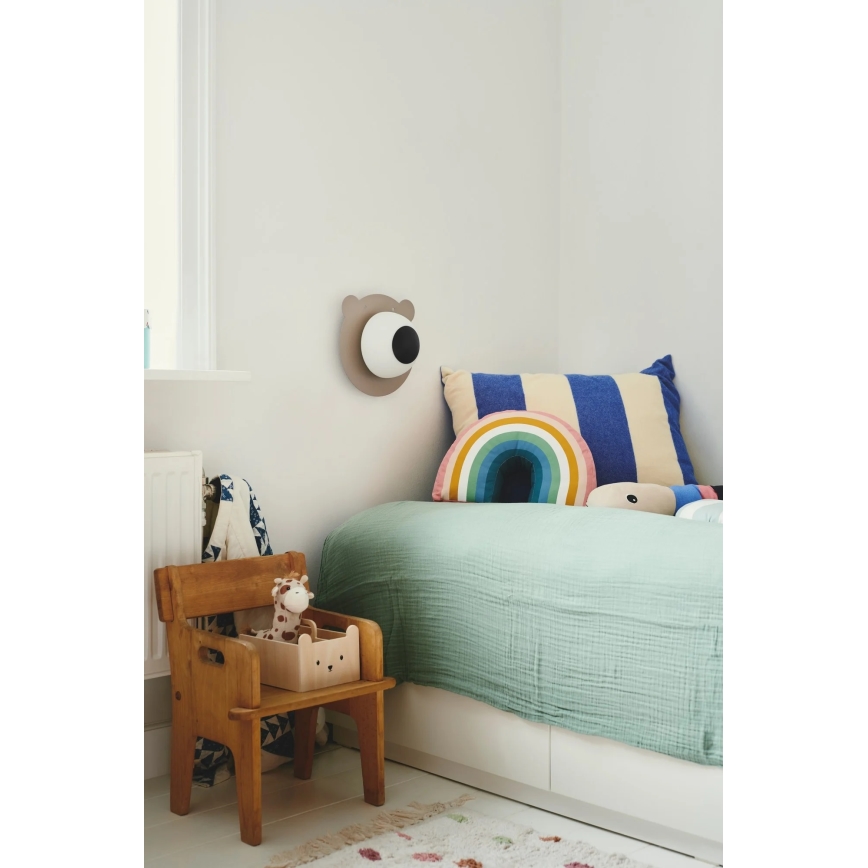 Nordlux - Детски аплик BRUNA BEAR 1xE14/25W/230V мечка