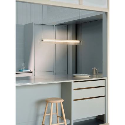 Nordlux - LED димируема висяща лампа на кабел ALIANI LED/20W/230V 3000K 100 cm черна/прозрачна