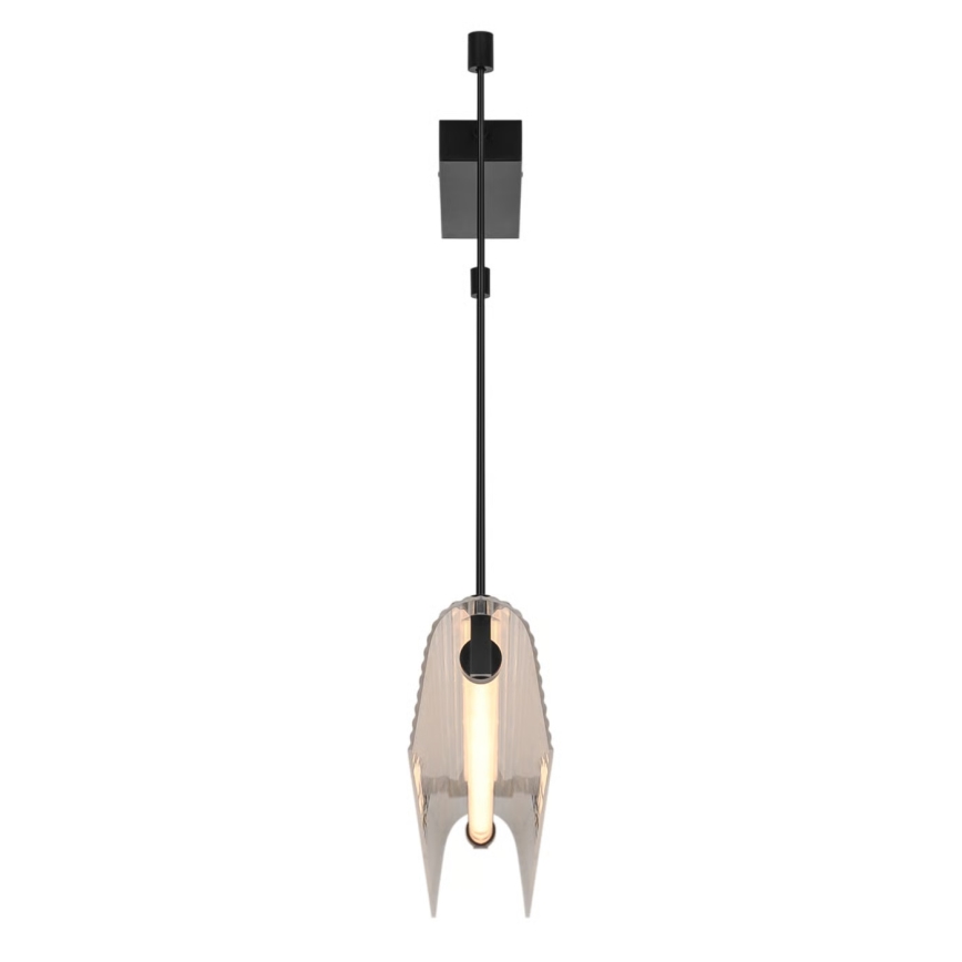 Nordlux - LED димируема висяща лампа на кабел ALIANI LED/20W/230V 3000K 100 cm черна/прозрачна