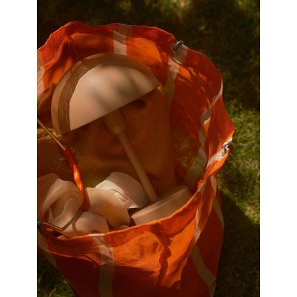 Nordlux - LED димируема презареждаема външна настолна лампа ELLEN LED/2,8W/3,7V 2200 mAh IP44 кафява