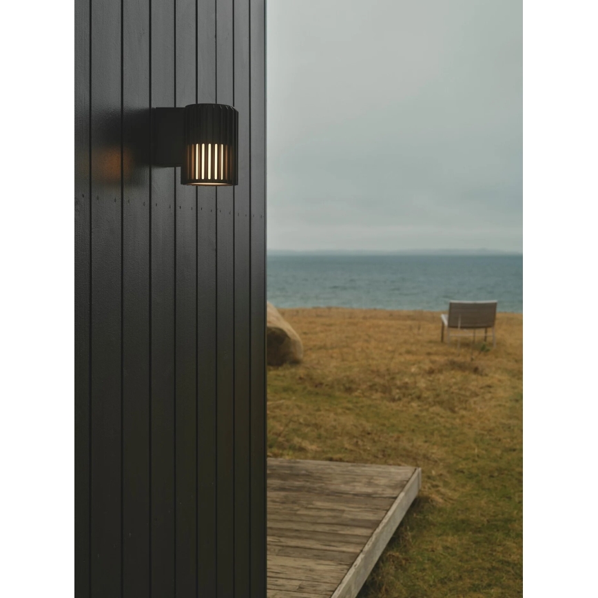 Nordlux - Екстериорен аплик ALUDRA 1xE27/15W/230V черен