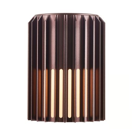 Nordlux - Екстериорен аплик ALUDRA 1xE27/15W/230V кафяв
