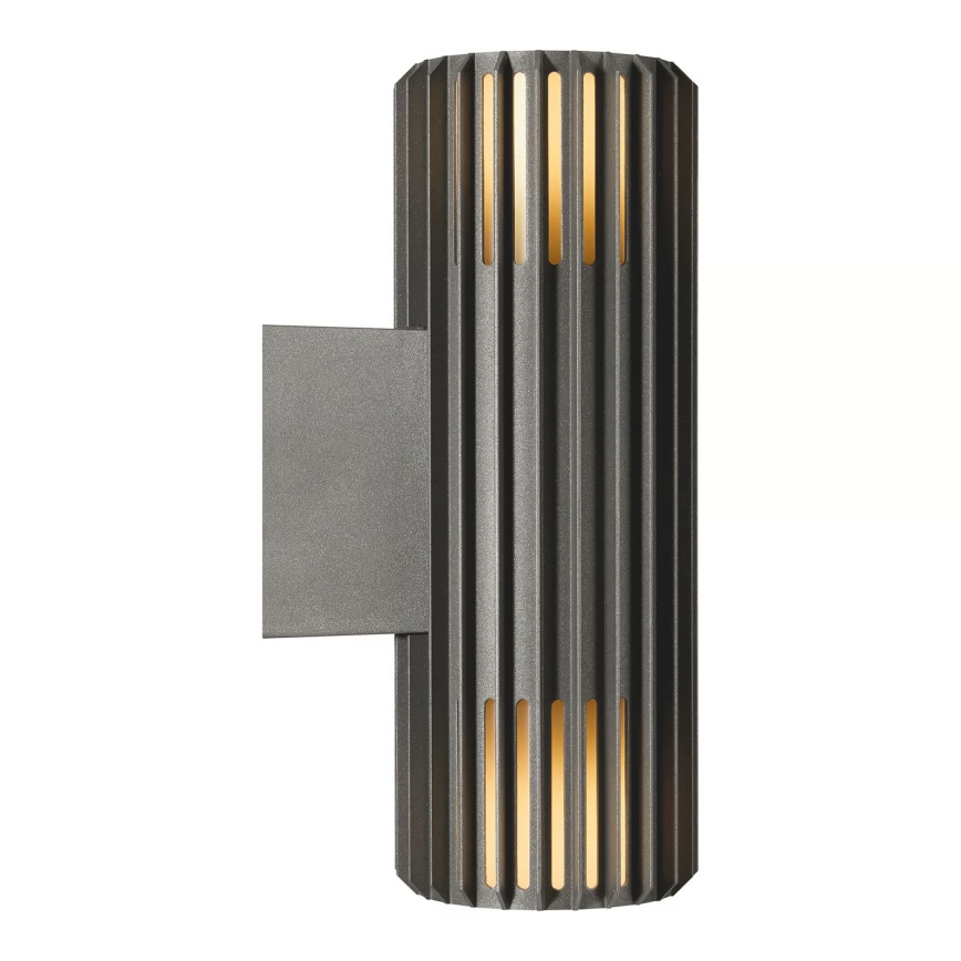 Nordlux - Екстериорен аплик ALUDRA 2xE27/15W/230V IP54 антрацит
