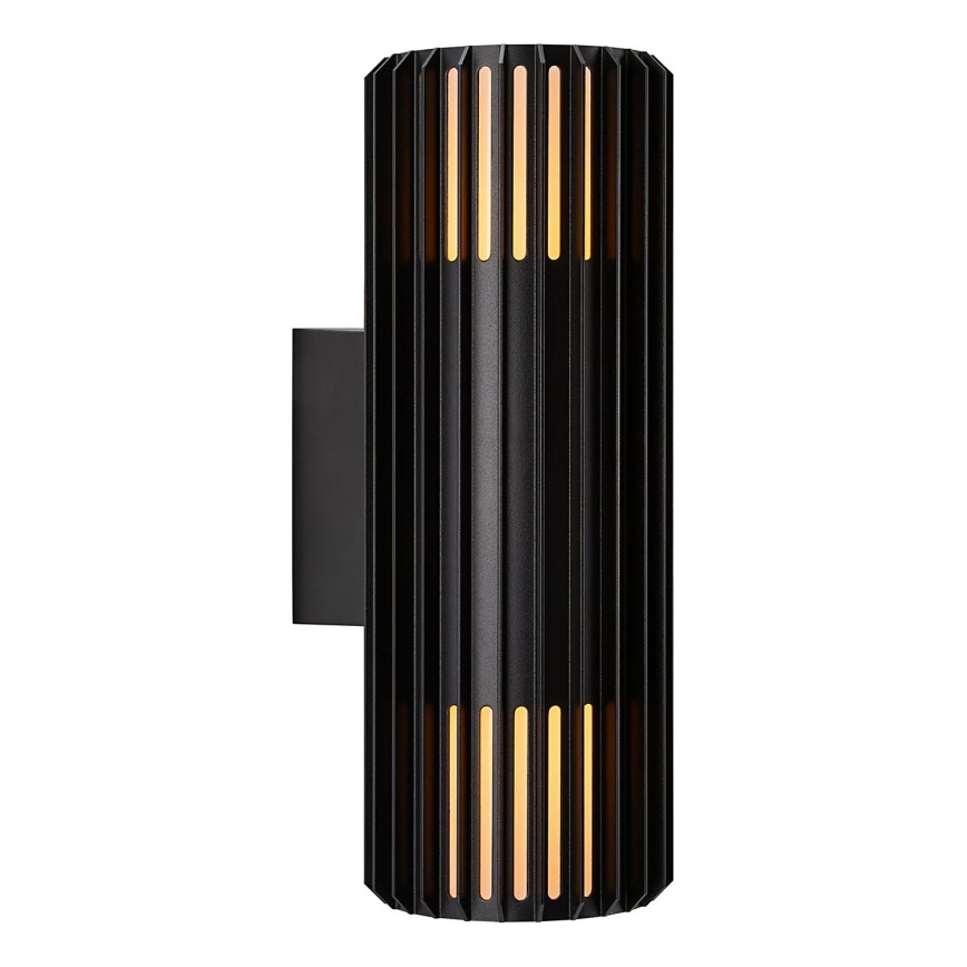 Nordlux - Екстериорен аплик ALUDRA 2xE27/15W/230V IP54 черен