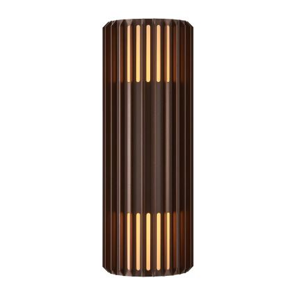 Nordlux - Екстериорен аплик ALUDRA 2xE27/15W/230V IP54 кафяв