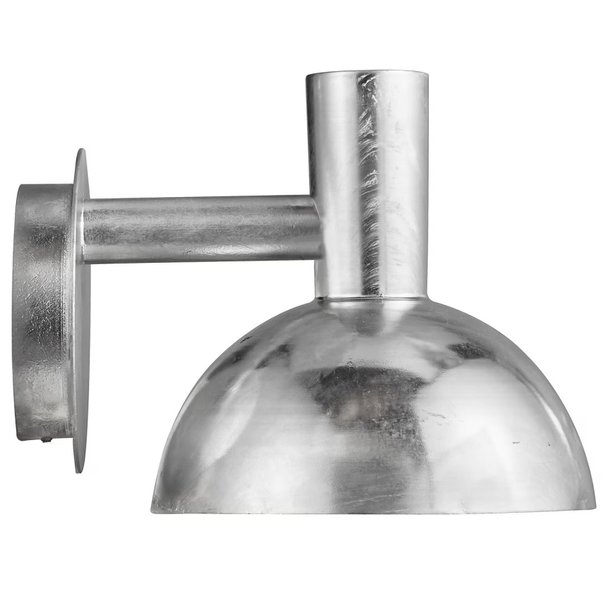 Nordlux - Екстериорен аплик ARKI 1xE27/20W/230V IP54 сребрист