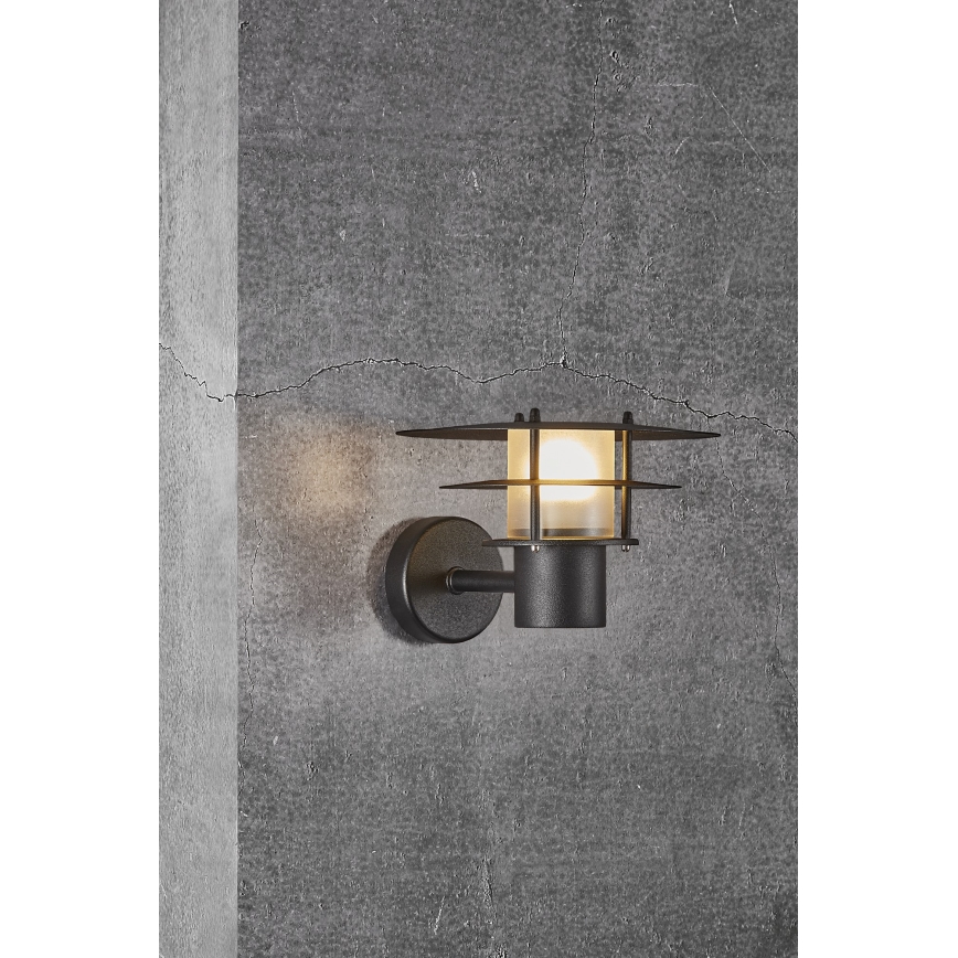 Nordlux - Екстериорен аплик BASTIA 1xE14/12W/230V IP54 черен