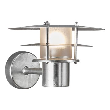 Nordlux - Екстериорен аплик BASTIA 1xE14/12W/230V IP54 матов хром