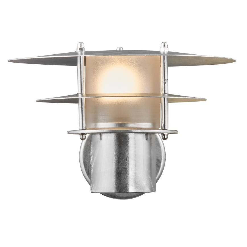 Nordlux - Екстериорен аплик BASTIA 1xE14/12W/230V IP54 матов хром