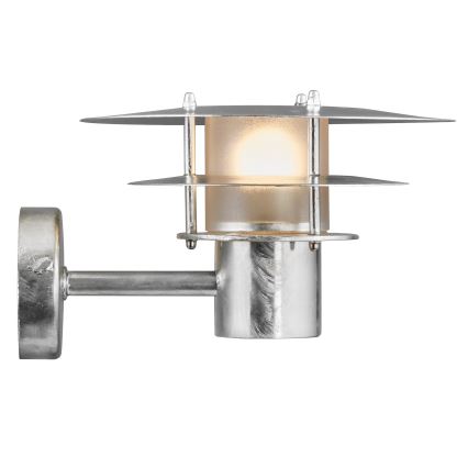 Nordlux - Екстериорен аплик BASTIA 1xE14/12W/230V IP54 матов хром