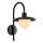 Nordlux - Екстериорен аплик BERLO 1xE27/10W/230V IP44 черен
