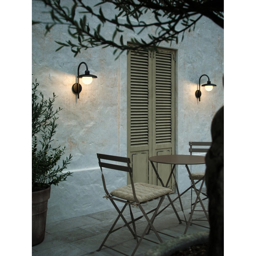 Nordlux - Екстериорен аплик BERLO 1xE27/10W/230V IP44