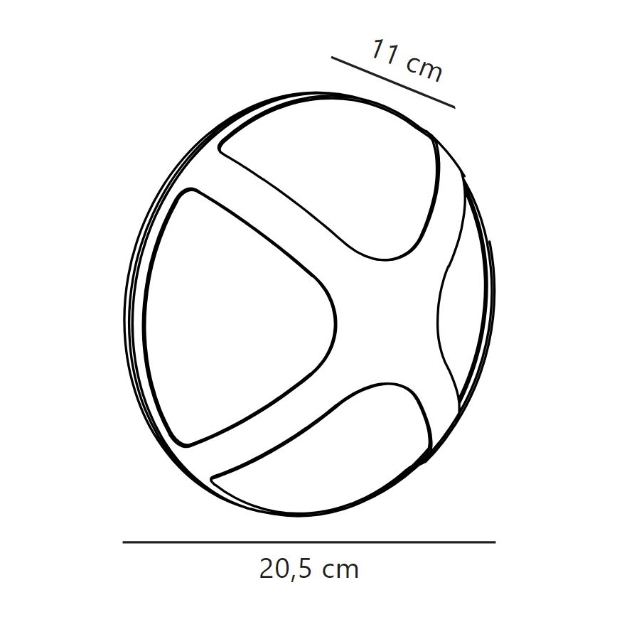 Nordlux - Екстериорен аплик CROSS 1xE14/15W/230V IP54