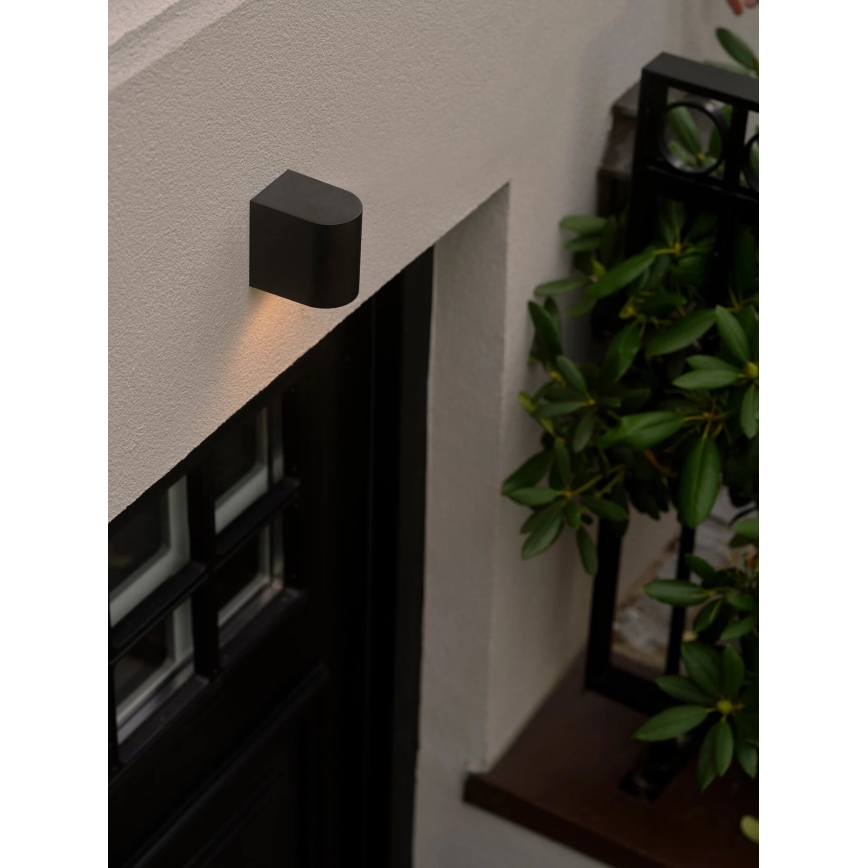 Nordlux - Екстериорен аплик DION 1xGU10/25W/230V IP44 черен