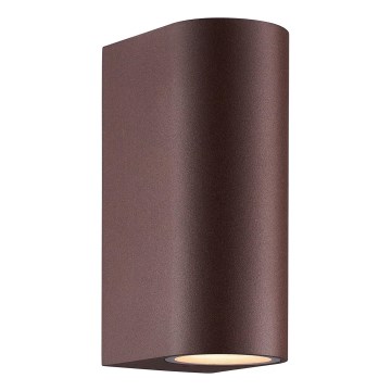 Nordlux - Екстериорен аплик DION 2xGU10/25W/230V IP44 rezavá