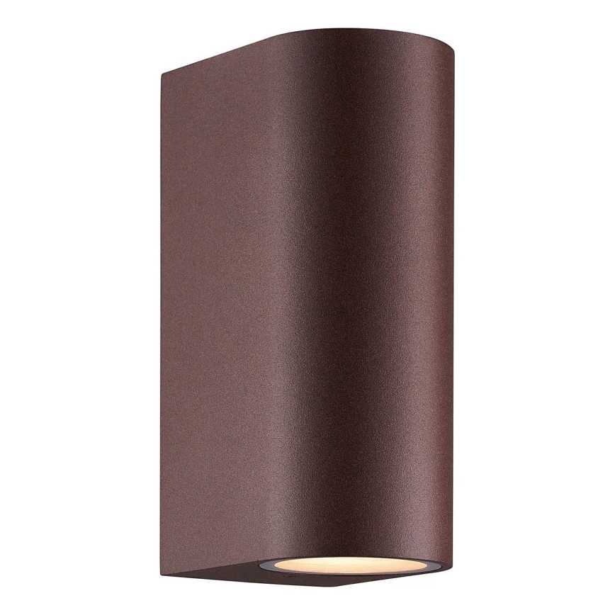 Nordlux - Екстериорен аплик DION 2xGU10/25W/230V IP44 rezavá