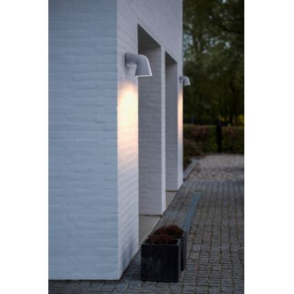 Nordlux - Екстериорен аплик FRONT 1xGU10/28W/230V IP44 бял