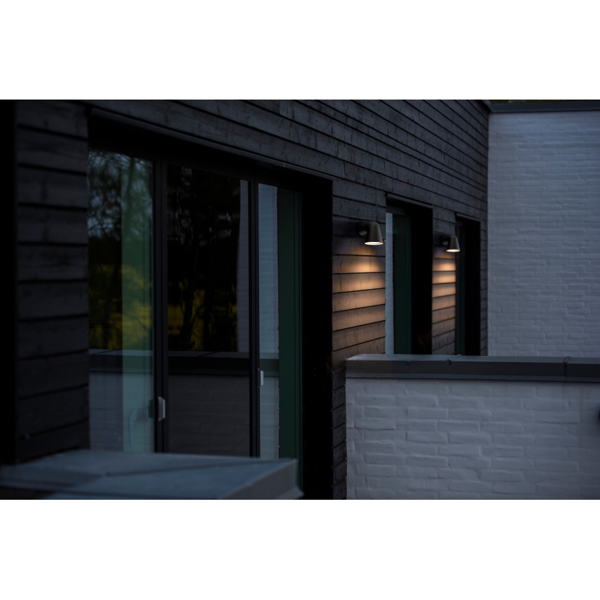 Nordlux - Екстериорен аплик FRONT 1xGU10/28W/230V IP44 черен