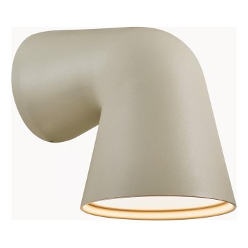 Nordlux - Екстериорен аплик FRONT 1xGU10/28W/230V IP44 кремав