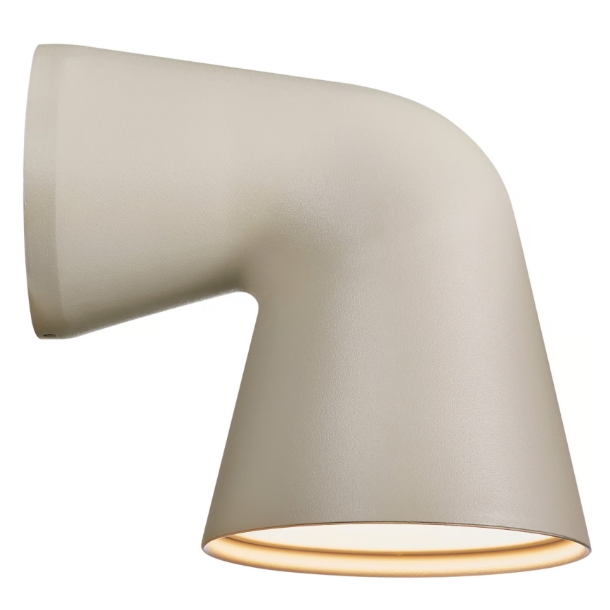 Nordlux - Екстериорен аплик FRONT 1xGU10/28W/230V IP44 кремав