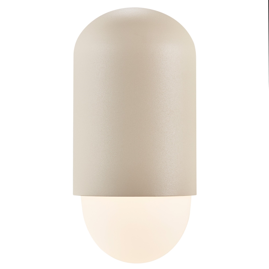Nordlux - Екстериорен аплик HEKA 1xE27/60W/230V IP54 бежов