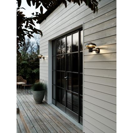 Nordlux - Екстериорен аплик KURNOS 1xE14/12W/230V IP54 черен