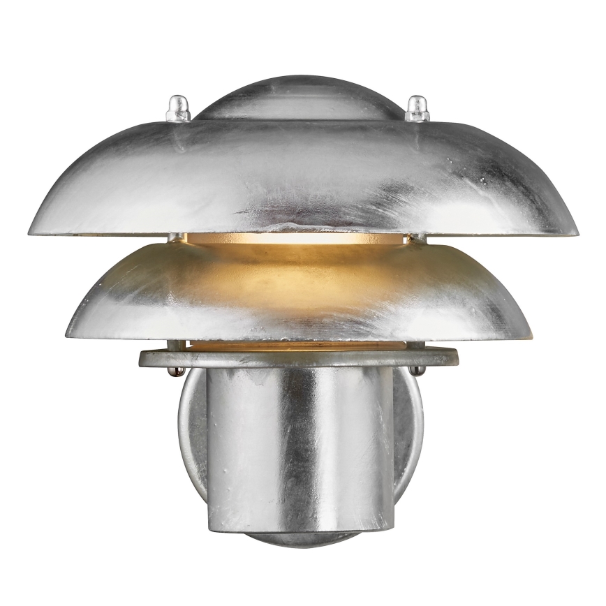 Nordlux - Екстериорен аплик KURNOS 1xE14/12W/230V IP54 матов хром