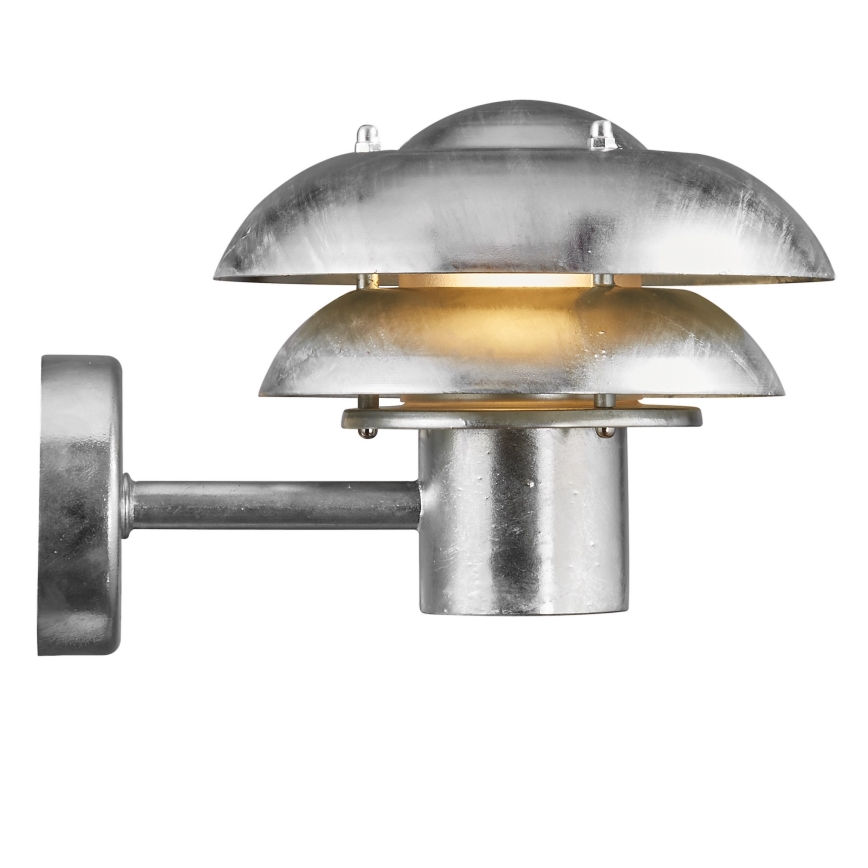 Nordlux - Екстериорен аплик KURNOS 1xE14/12W/230V IP54 матов хром