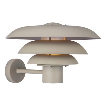 Nordlux - Екстериорен аплик KURNOS 1xE27/20W/230V IP54 бежов